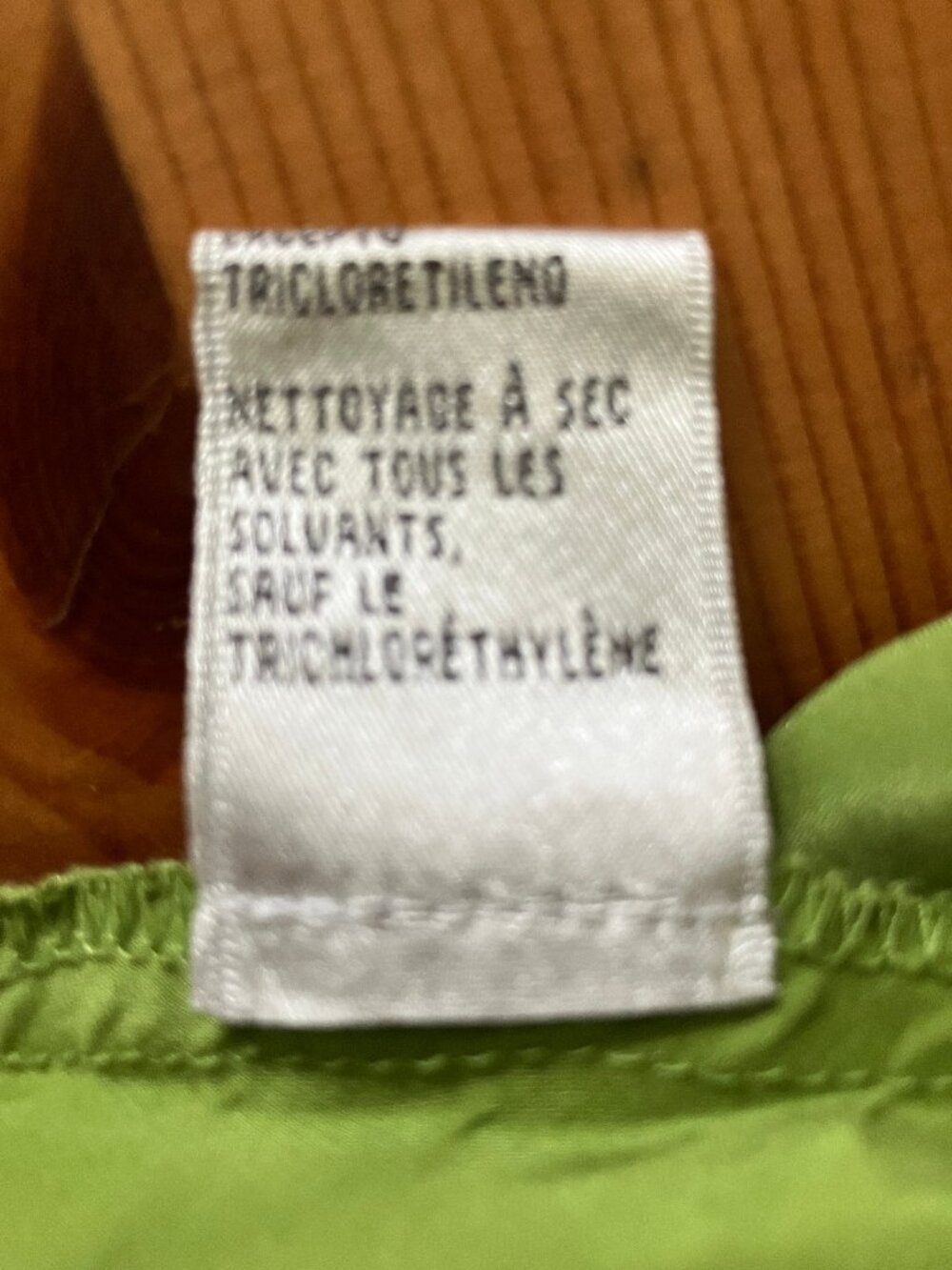 NINE WEST Green Satin Silk tank/top Size 10 - Picture 7 of 10